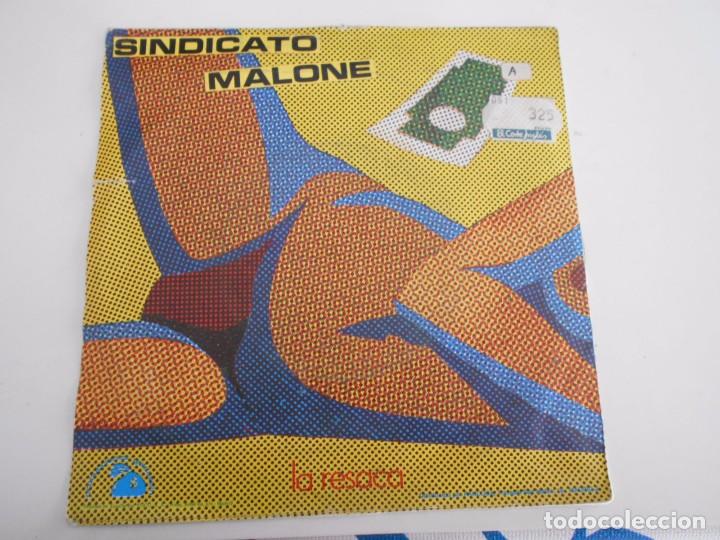 Discos de vinilo: SINDICATO MALONE-SINGLE EL MILLONARIO-1983 - Foto 2