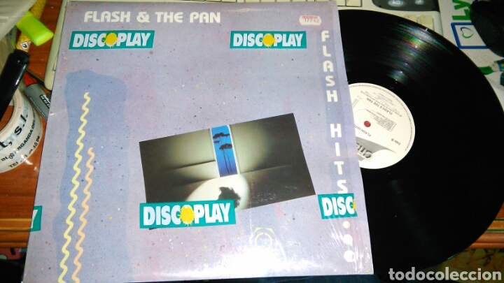 Discos de vinilo: Flash & the pan lp flash hits.inglaterra - Foto 1