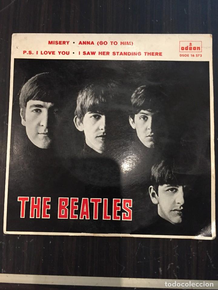 Discos de vinilo: SINGLE DE THE BEATLES , A&Ntilde;O 1964 , DSOE 16.573 - Foto 1