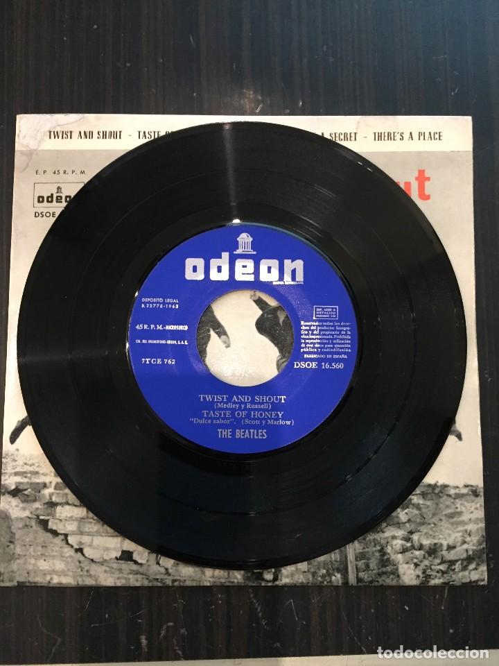 Discos de vinilo: SINGLE DE THE BEATLES , A&Ntilde;O 1963 , DSOE 16.560 - Foto 2