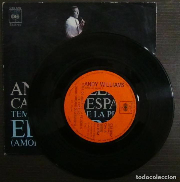 Discos de vinilo: Andy Willians - El Padrino - - Foto 2
