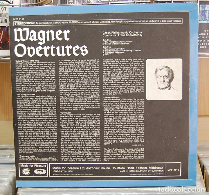 Discos de vinilo: Wagner overtures. EMI 1968. Edicion inglesa - Foto 2