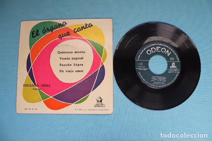 Discos de vinilo: EDUARDO GRILL - EL ORGANO QUE CANTA - ODEON - Foto 1