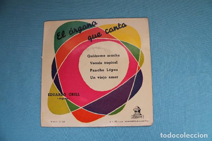 Discos de vinilo: EDUARDO GRILL - EL ORGANO QUE CANTA - ODEON - Foto 3
