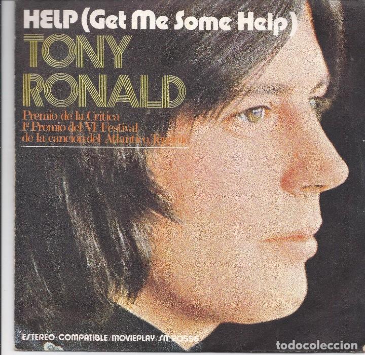 Discos de vinilo: Tony Ronald - Help - Foto 1