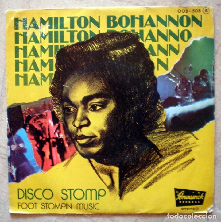 Discos de vinilo: Hamilton Bohannon - Disco Stomp  Single - Foto 1