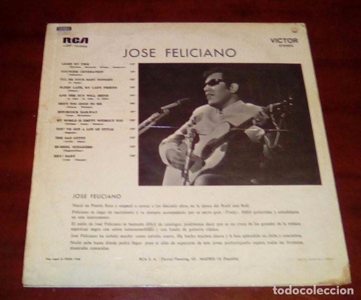 Discos de vinilo: JOSE FELICIANO - LP - 1968 - Foto 2
