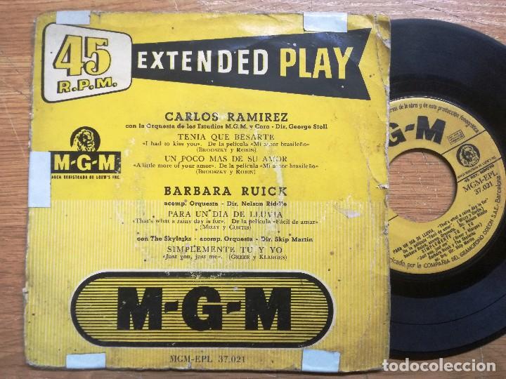 Discos de vinilo: CARLOS RAMIREZ Y BARBARA RUICK - Foto 1