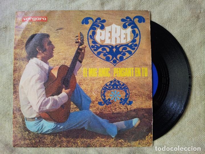 Discos de vinilo: PERET / EL MIG AMIC / PENSANT EN TU (SINGLE 1968) (REF-1AC) - Foto 1