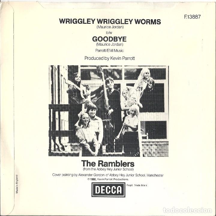 Discos de vinilo: RAMBLERS, THE: WRIGGLEY WRIGGLEY WORMS / GOODBYE - Foto 2