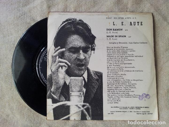 Discos de vinilo: L.E AUTE SINGLE DON RAMON MADE IN SPAIN 1967 (REF-1AC) - Foto 2