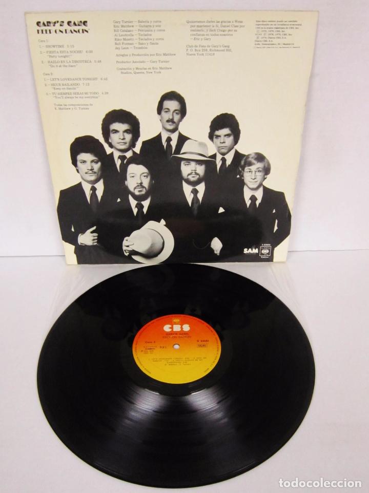 Discos de vinilo: GARYS GANG - KEEP ON DANCIN - LP - CBS 1979 SPAIN - Foto 3