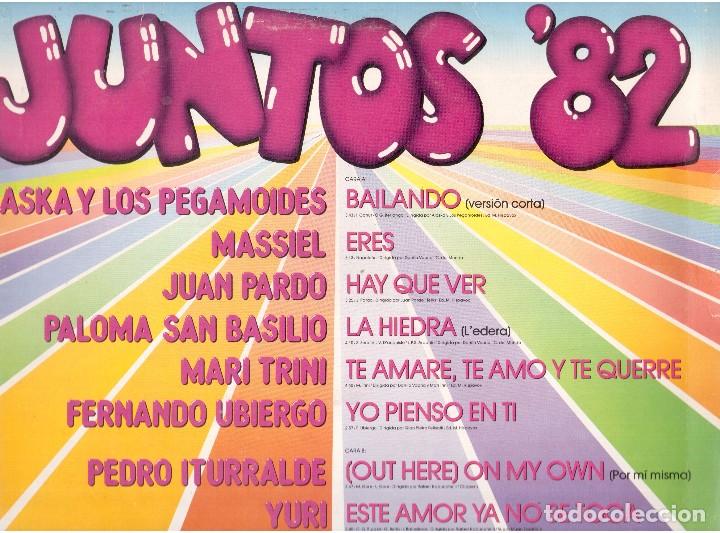 Discos de vinilo: JUNTOS 82 - Foto 2
