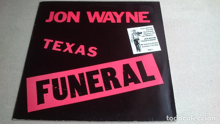 Discos de vinilo: JON WAYNE - TEXAS FUNERAL - LP - 1985 - NUEVO - Foto 1