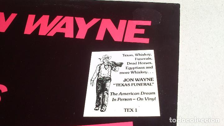 Discos de vinilo: JON WAYNE - TEXAS FUNERAL - LP - 1985 - NUEVO - Foto 7