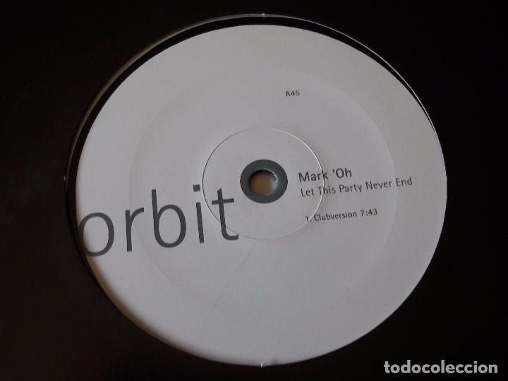 Discos de vinilo: Mark Oh - Let This Party Never End - 2002 - Foto 1