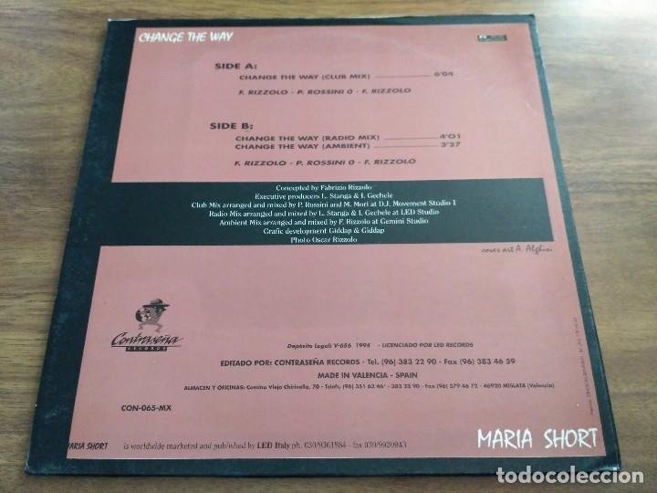 Discos de vinilo: Maria Short - Change the way - Foto 2