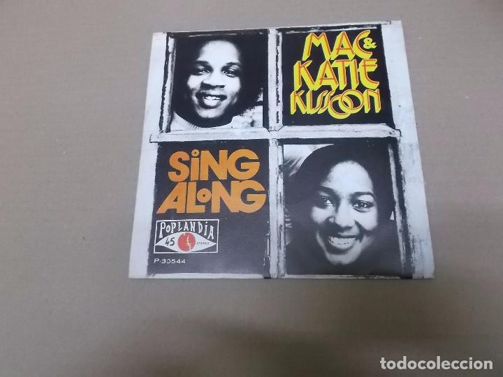 Discos de vinilo: MAC & KATIE KISSON (SN) SING ALONG A&Ntilde;O 1972 - Foto 1