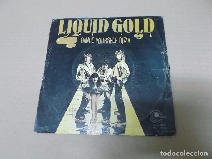 Discos de vinil: LIQUID GOLD (SN) DANCE YOURSELF DIZZY A&Ntilde;O 1980 - PROMOCIONAL
