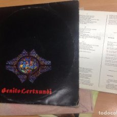 Discos de vinilo: LP DOBLE BENITO LERTXUNDI /ALTABIZKAR CON ENCARTES . Lote 82830832