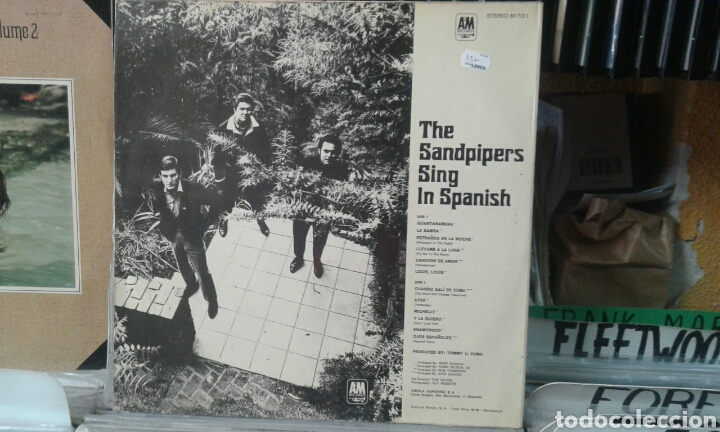 Discos de vinilo: The sandpipers sing in Spanish - Foto 2