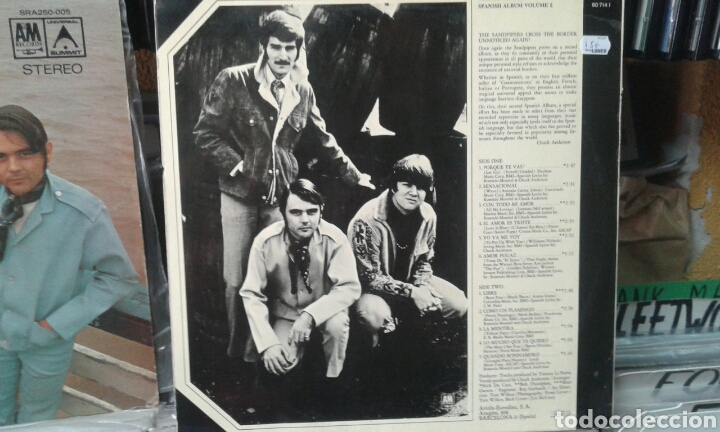 Discos de vinilo: The sandpipers sing in Spanish Volume 2 - Foto 2