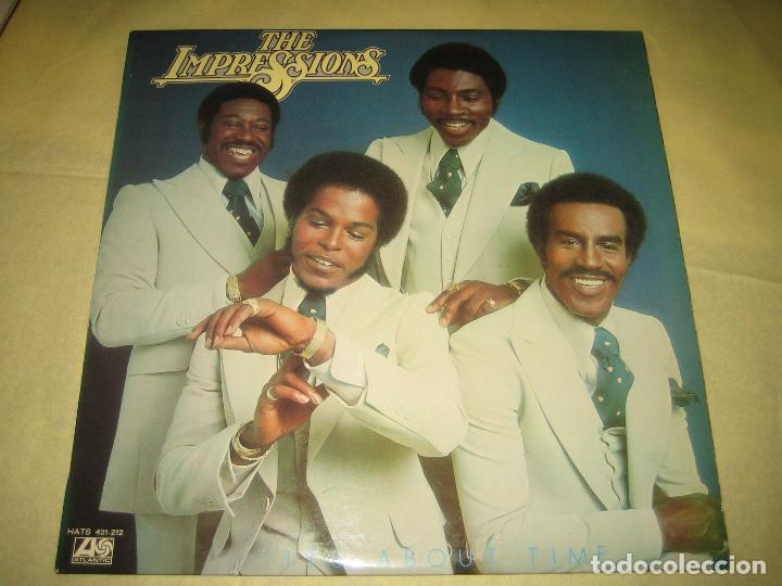 Discos de vinilo: THE IMPRESSIONS - ED. ESPA&Ntilde;OLA 1976 - Foto 1