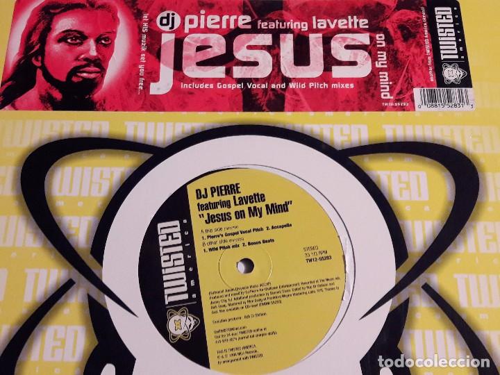 Discos de vinilo: DJ Pierre Featuring Lavette - Jesus On My Mind - 1996 - Foto 1