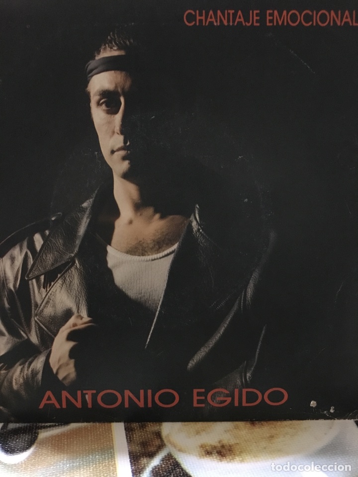 Dischi in vinile: ANTONIO EGIDO-CHANTAJE EMOCIONAL-1989-VINILO NUEVO