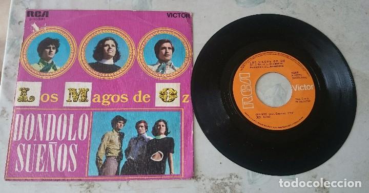 Discos de vinilo: Los Magos de Oz: Dondolo / Sue&ntilde;os (RCA 1969) - Foto 1