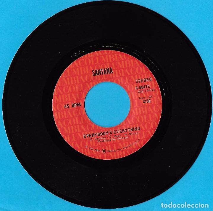 Discos de vinilo: SANTANA: EVERYBODY&acute;S EVERYTHING / GUAJIRA - Foto 1