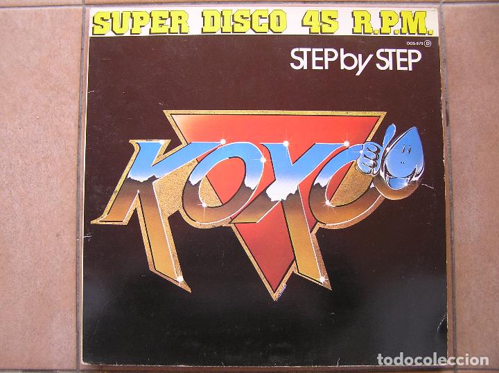 Discos de vinilo: KOXO - STEP BY STEP -ZAFIRO 1983 - MAXI - LV - - Foto 1