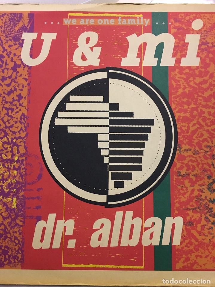 Discos de vinilo: DR. ALBAN - U & MI MAXI SINGLE 1991 GERMANY - Foto 1