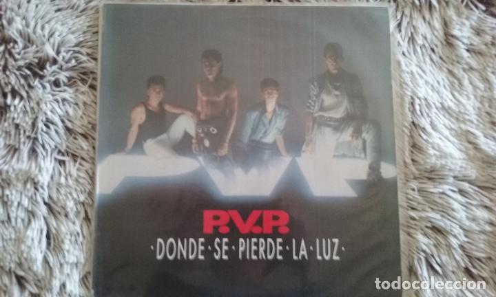 Discos de vinilo: LP PVP - DONDE SE PIERDE LA LUZ - Foto 1