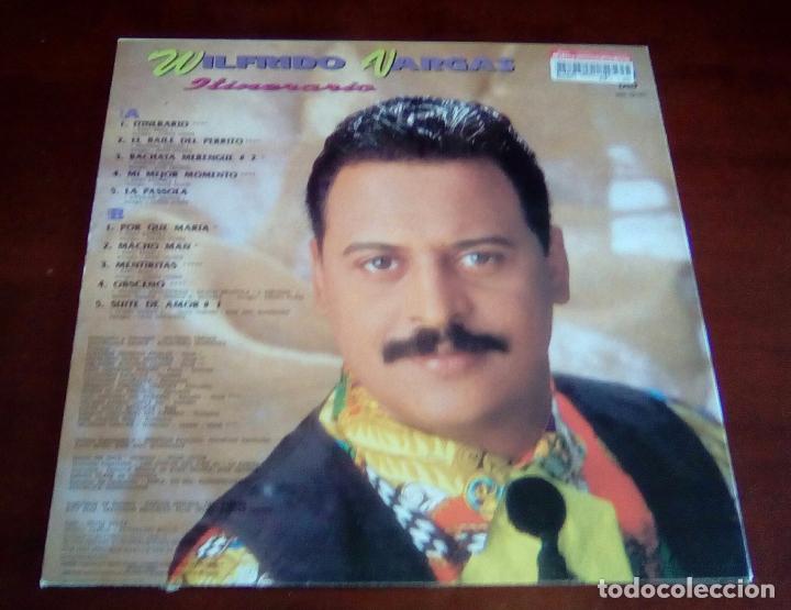 Discos de vinilo: WILFRIDO VARGAS - ITINERARIO - LP - 1993 - Foto 2