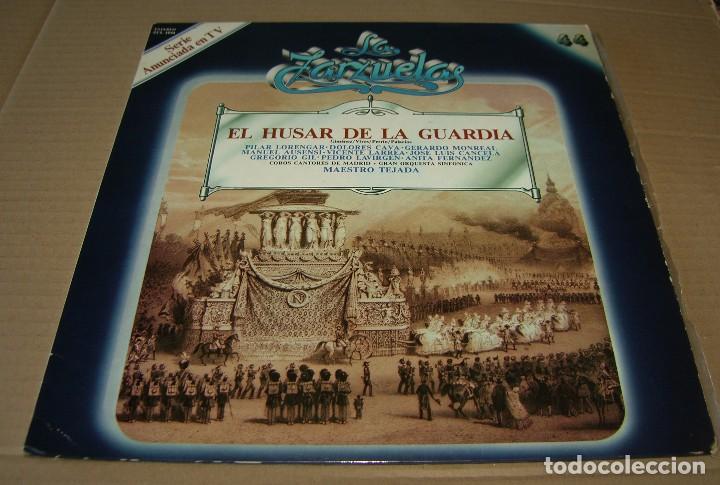 Discos de vinilo: EL HUSAR DE LA GUARDIA - LA ZARZUELA 44 - Foto 1