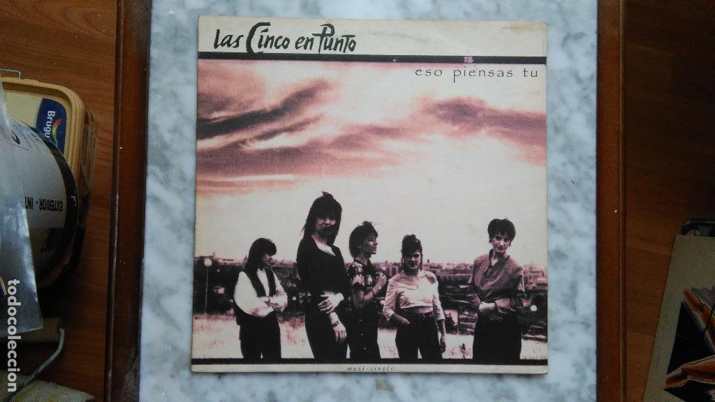 Discos de vinilo: LAS CINCO EN PUNTO-ESO PIENSAS TU - Foto 1