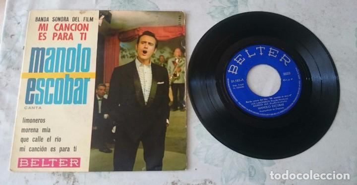 Discos de vinilo: Manolo Escobar: Limoneros + 3 (BELTER 1965) - Foto 1