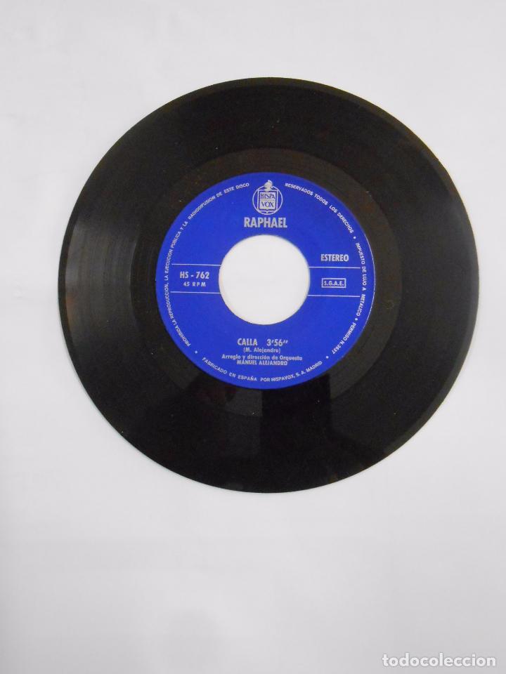 Discos de vinilo: RAPHAEL. CALLA. LOS AMANTES. TDKDS5 - Foto 2