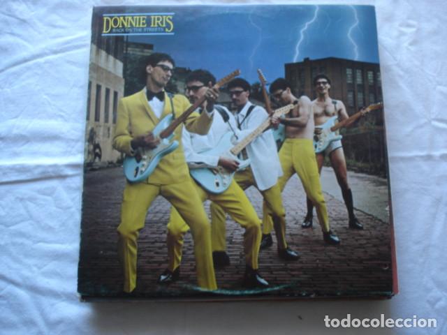 Discos de vinilo: Donnie Iris   Back On The Streets - Foto 1