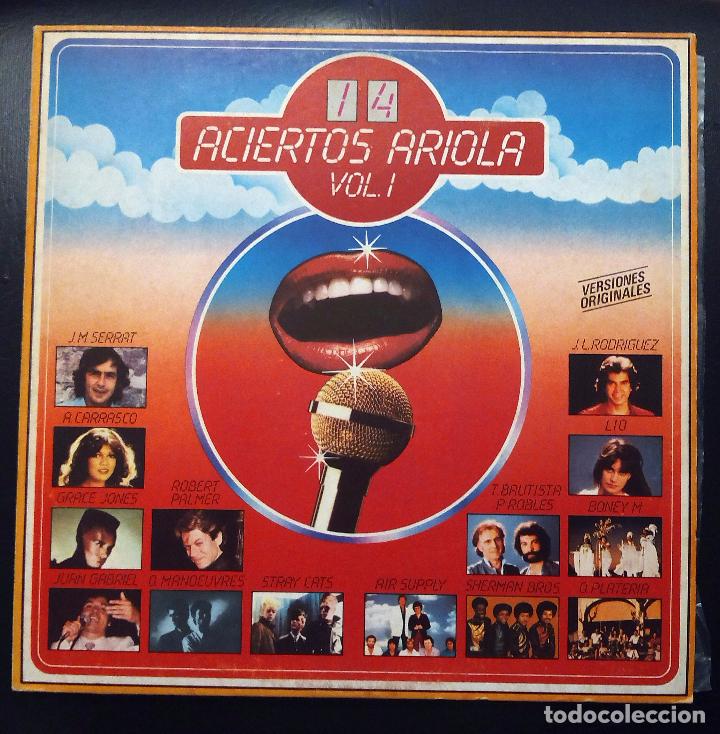 Discos de vinilo: LP 14 ACIERTOS ARIOLA  VOL. 1 - ARIOLA - 1981. - Foto 1