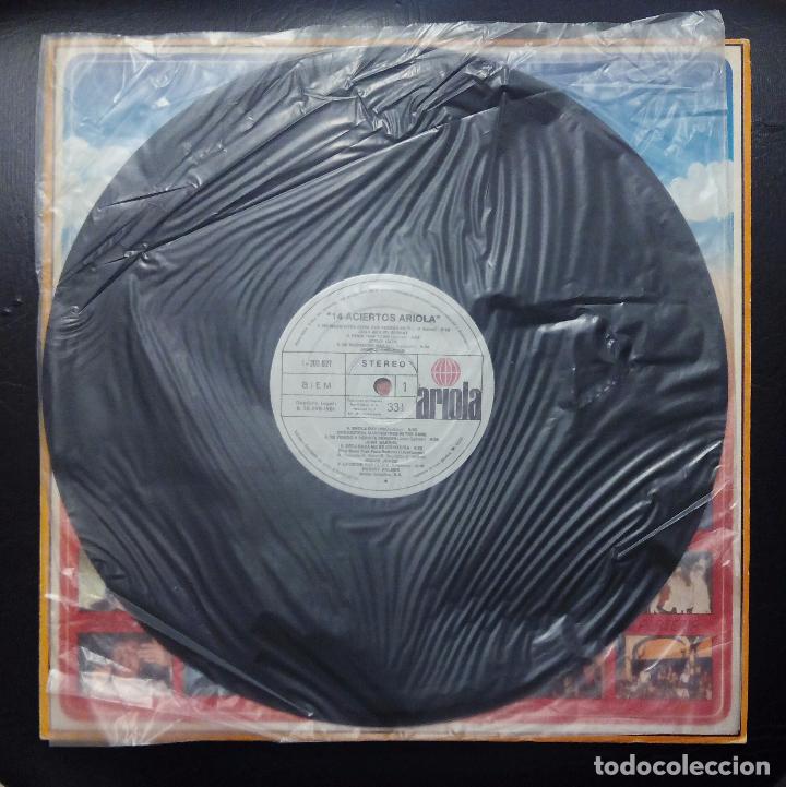 Discos de vinilo: LP 14 ACIERTOS ARIOLA  VOL. 1 - ARIOLA - 1981. - Foto 3