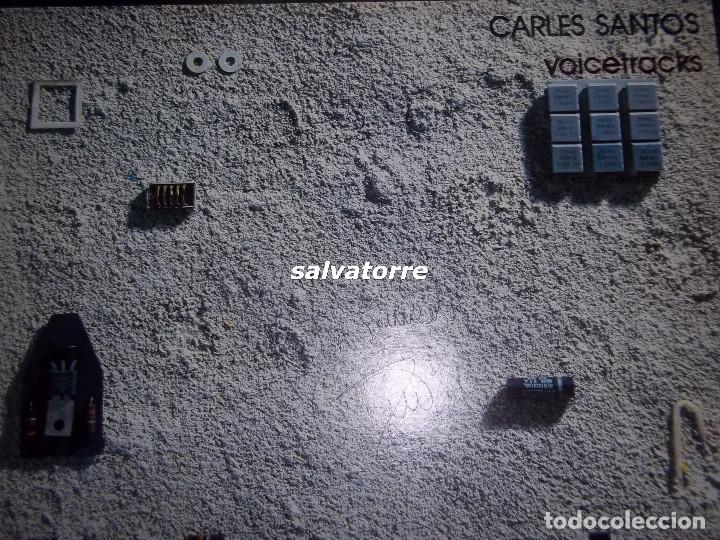 Discos de vinilo: CARLES SANTOS. VOICE TRAKS.CS-007 - Foto 1