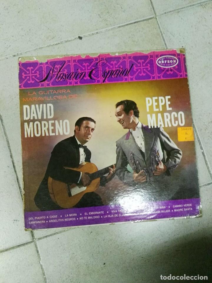 Discos de vinilo: LP DAVID MORENO PEPE MARCO - Foto 1
