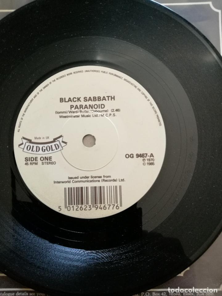 single disco de vinilo - black sabbath - parano - Compra venta en  todocoleccion