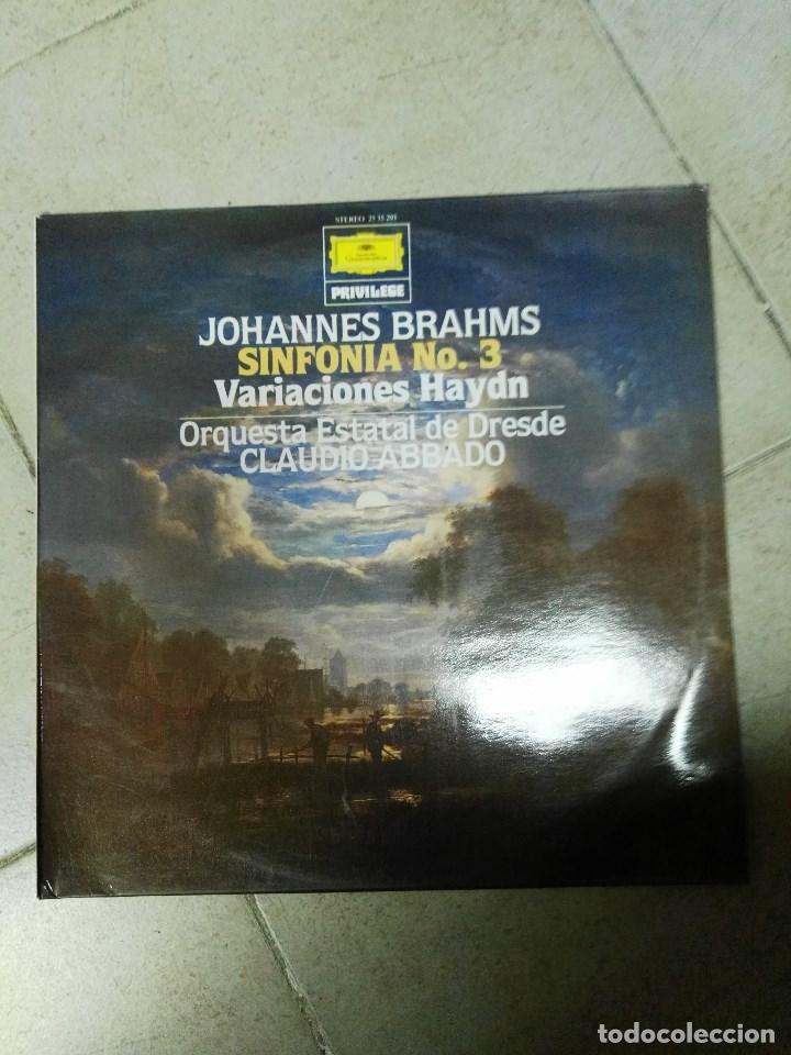 Discos de vinilo: lp brahms - Foto 1