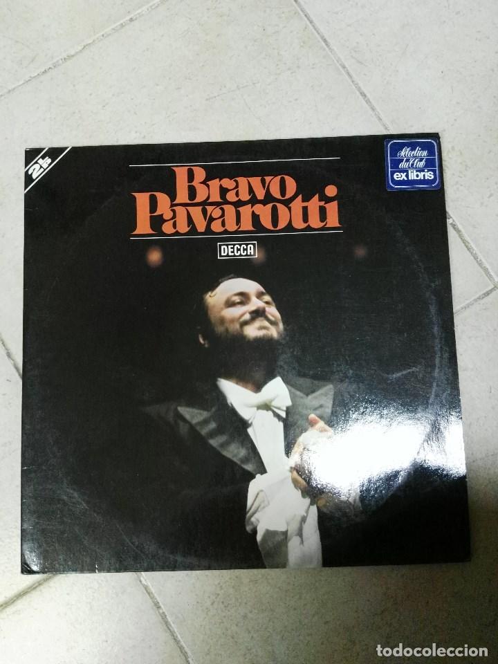 Discos de vinilo: doble lp bravo pavarotti - Foto 1