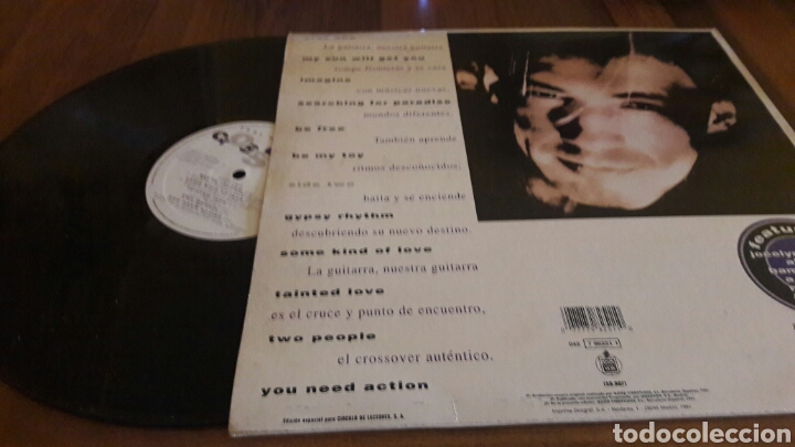 Discos de vinilo: RAUL ORELLANA:CROSSOVER (LP.12p.HISPAVOX.1991) - Foto 2