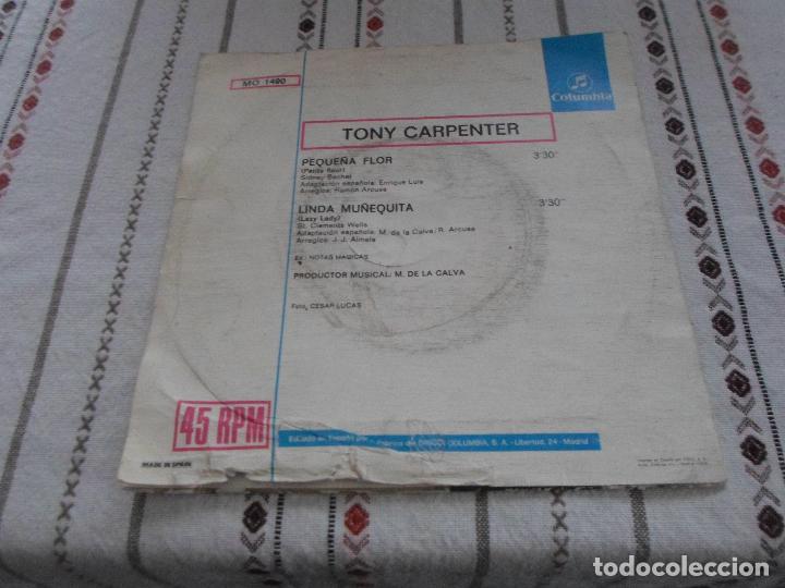 Discos de vinilo: TONY CARPENTER PEQUE&Ntilde;A FLOR - Foto 2