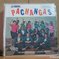 Discos de vinilo: MANOLIN MOREL Y SUS CHARANGUEROS - LA RUEDA. CANTA WILFREDO FIGUEROA - COLONIA RECORDS CLP-2006. Lote 83527432
